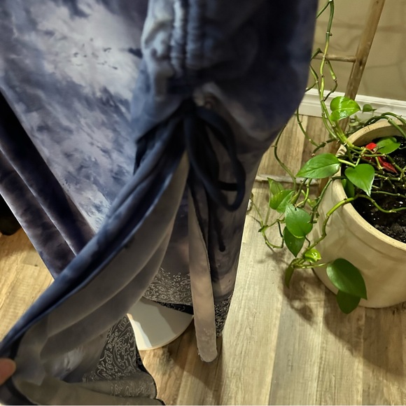 Long Maxi Skirt with adjustable side rouching details by Venus - Picture 2 of 4